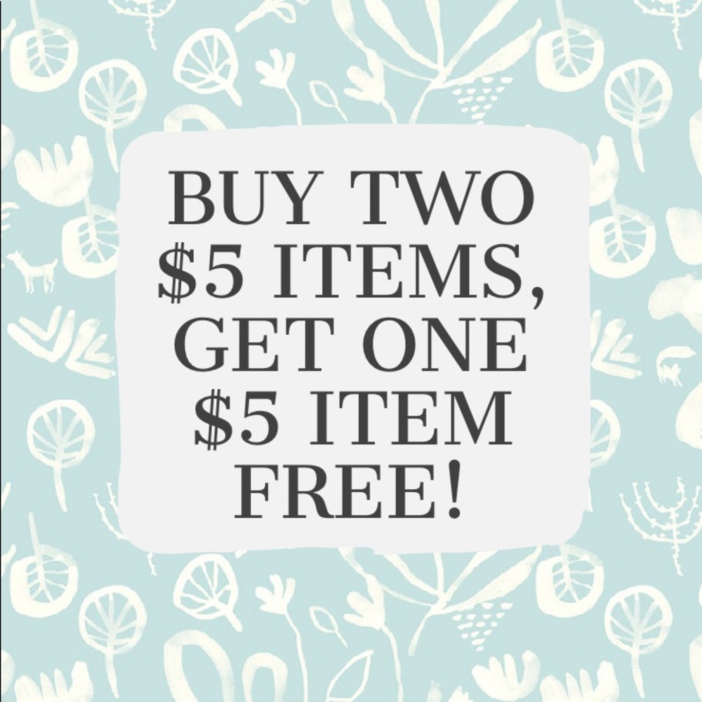 BUY TWO, GET ONE FREE!*